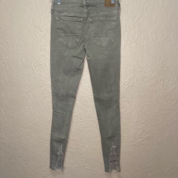 American Eagle  Next Level Stretch Jeggings Size 2 - Picture 3 of 9